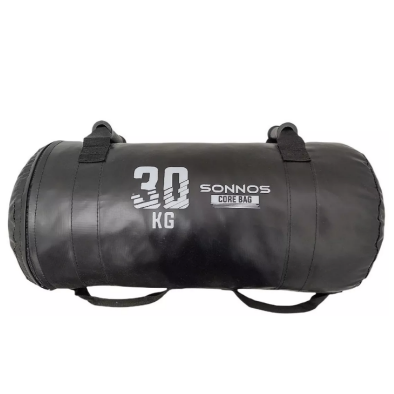 Sand Bag Redondo Con 30 Kg - Core Bag Con 4 Manijas