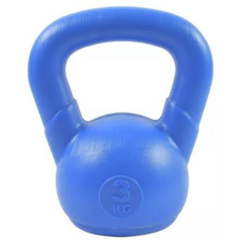 Pesa Rusa  Kettlebell  De Pvc 3 Kg -  Volko