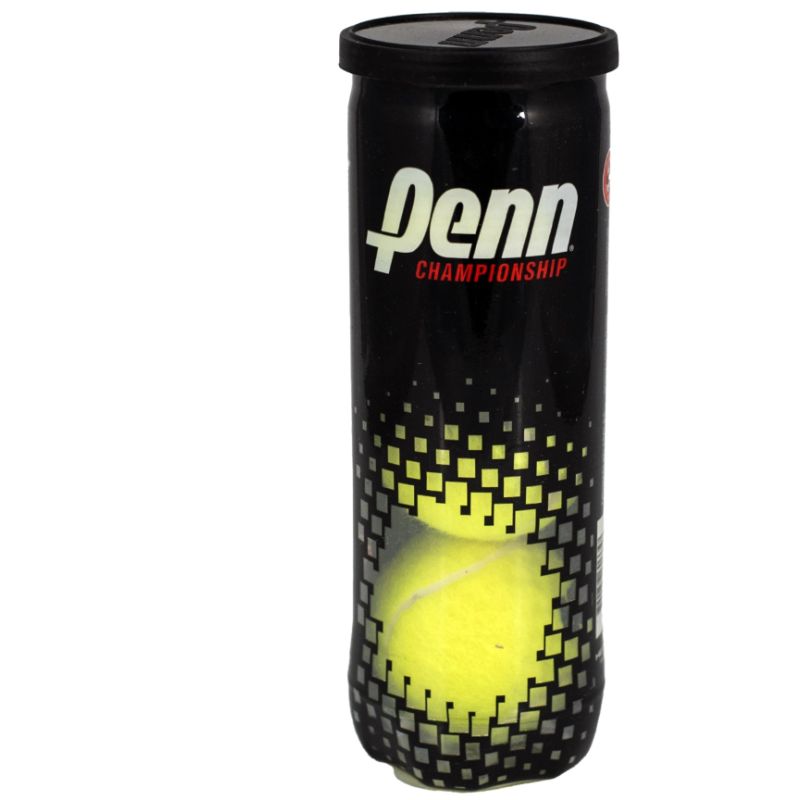 Tubo De Tenis Penn Championship Sello Negro X 3 Pelotas