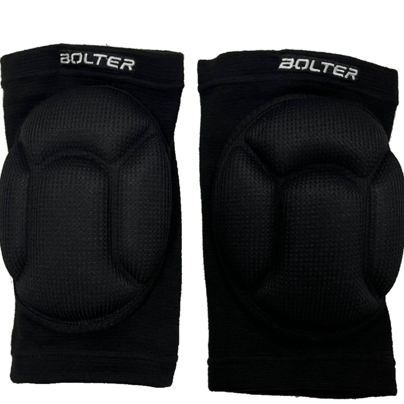 Rodillera De Voley Bolter. Color Negro. Talle Unico.