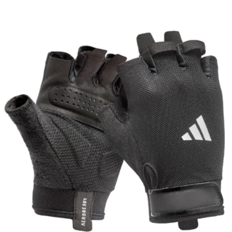 Guante Fitness Adidas Essential -talle Xl - Negro/blanco