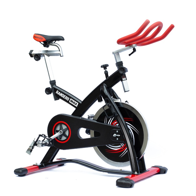Bicicleta De Spinning Randers Fc-58h Con Cadena. Peso Max. 140 Kg.  Disco De Inercia 18 Kg.