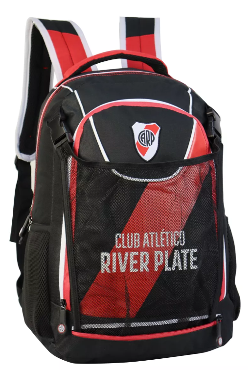 Mochila Grande Porta Pelota Club River Plate Lic Oficial