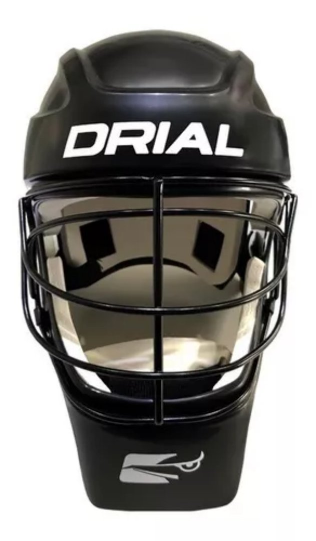 Casco De Fibra Para Hockey Marca Drial Standard