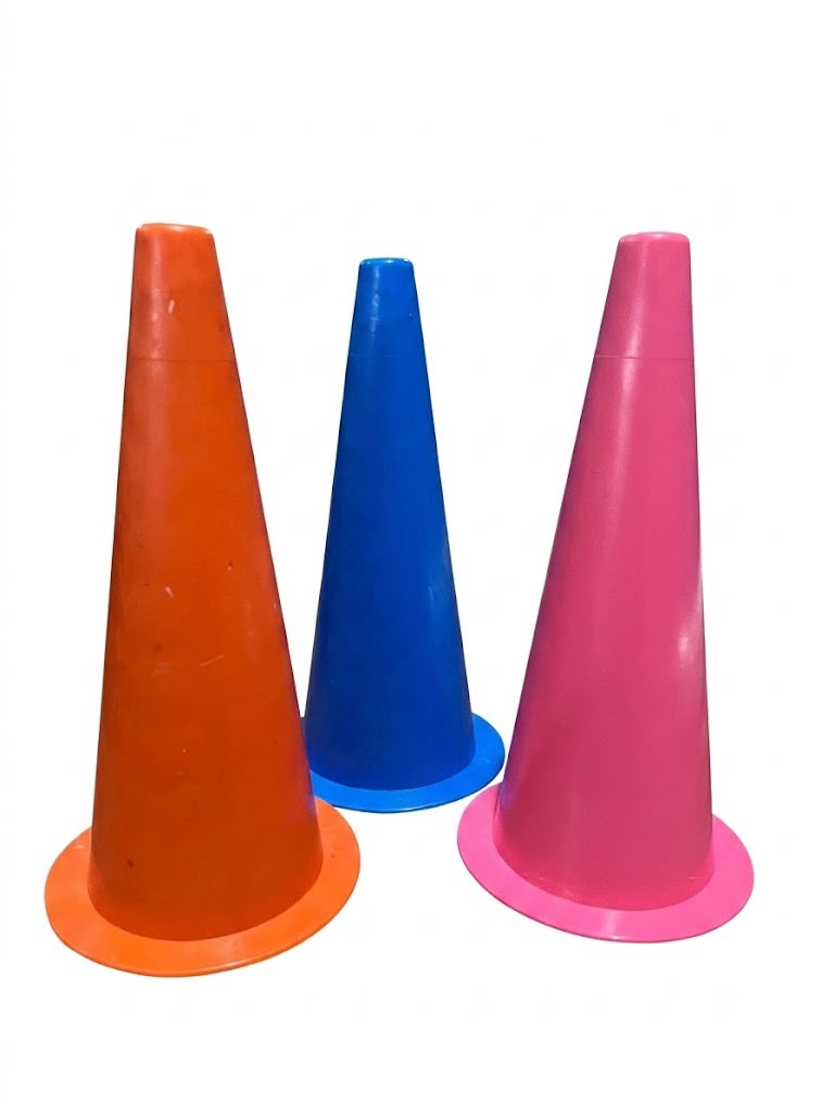 Cono De 30cm - Base Redonda - Rigido - Colores Varios