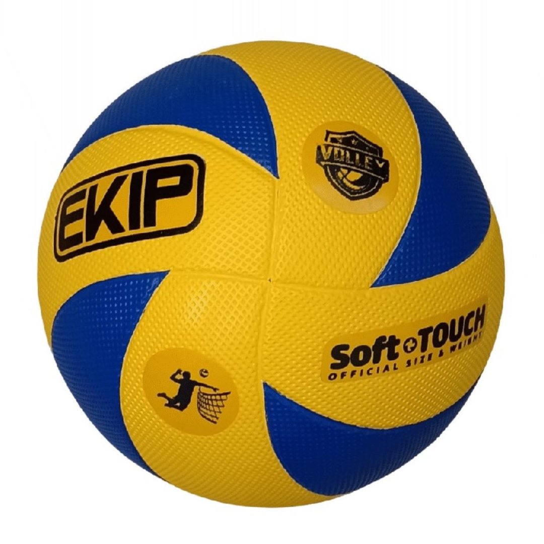 Pelota Voley - Vulcanizada  Microtexturada Pu - Soft Touch -ekip