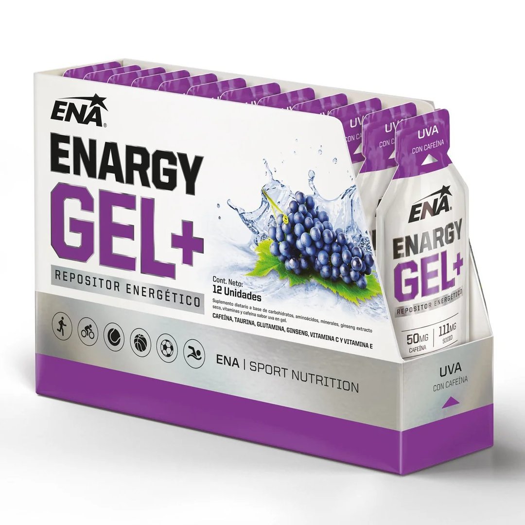 Enargy Gel Ena + Con Cafeina - 32 Grs - Marca Ena