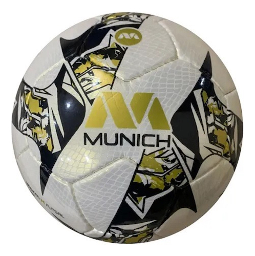 Pelota  Futsal Nº 4 - Munich Medio Pique - Storm X - Cosida A Mano