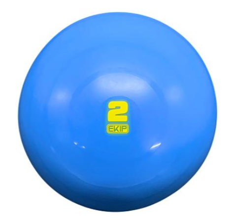 Mini Medicine Ball 2kg. Goma Con Valvula (tone Ball 17cm) - Ekip