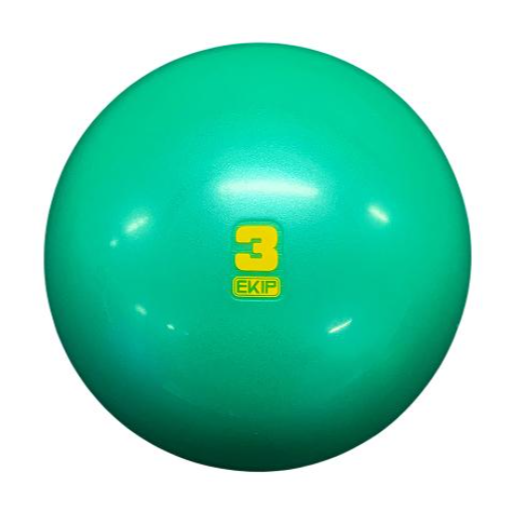 Mini Medicine Ball 3kg. Goma Con Valvula (tone Ball 17cm) - Ekip