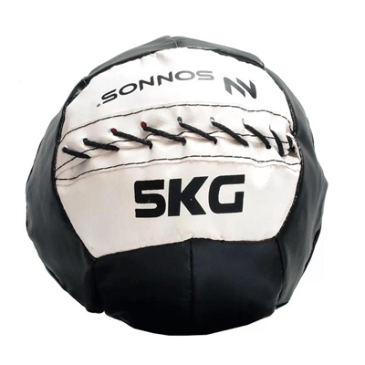 Mini Medicine Ball Cosida Simil Dynamax 5 Kg  - Ideal  Uso 1 Mano