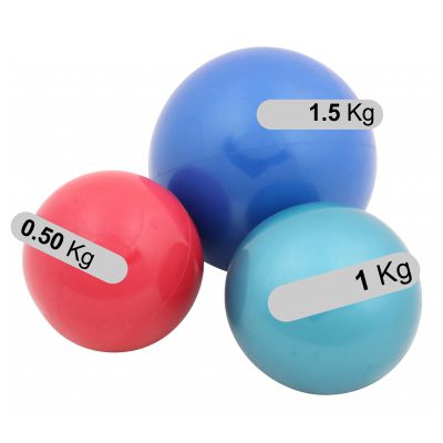 Mini Medicine Ball De Mano De 1 Kg