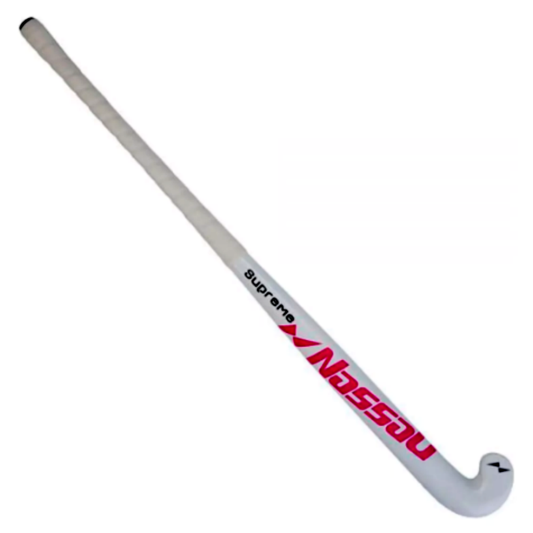 Palo De Hockey Nassau Suprem  37.5 Madera Y Fibra De Vidrio