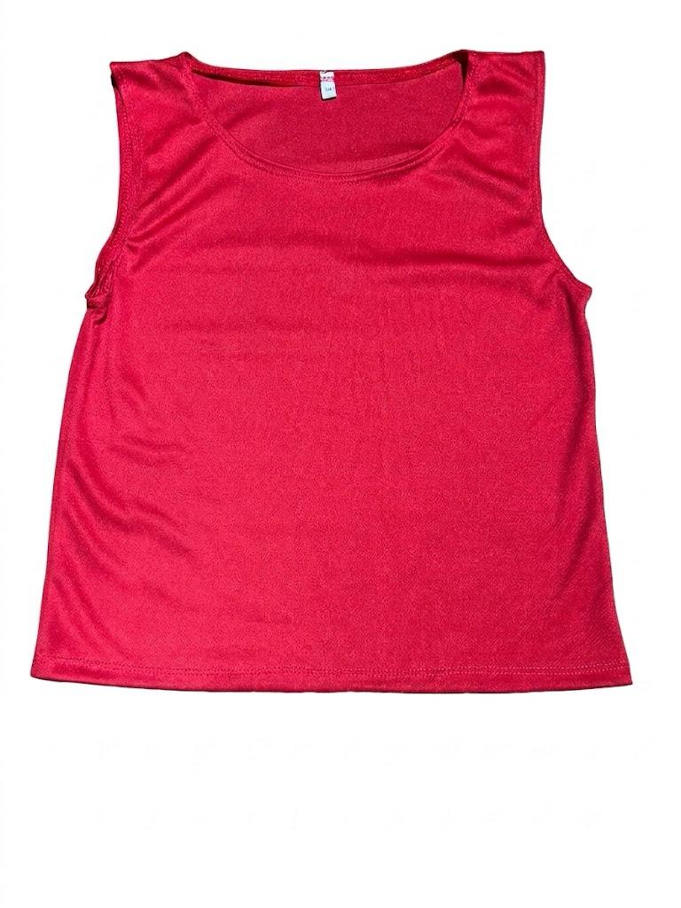 Pechera Cerrada Junior - Talle 10 - Color Rojo