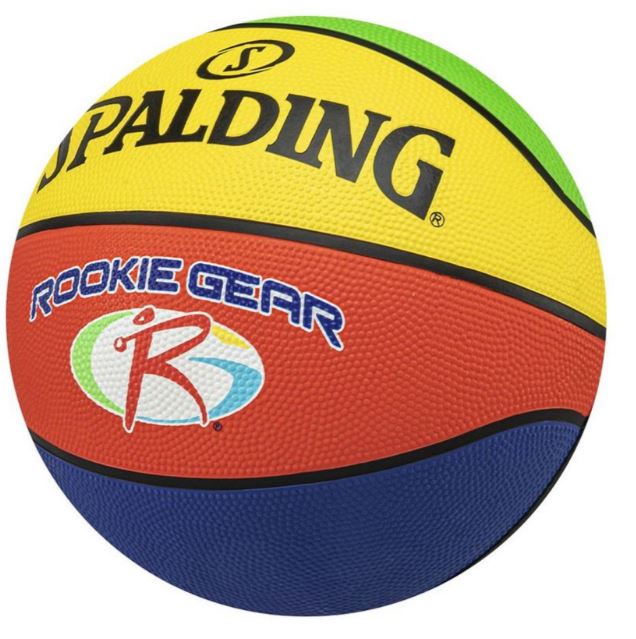 Pelota De Básquet N° 5 Spalding Goma  Jr Multicolor