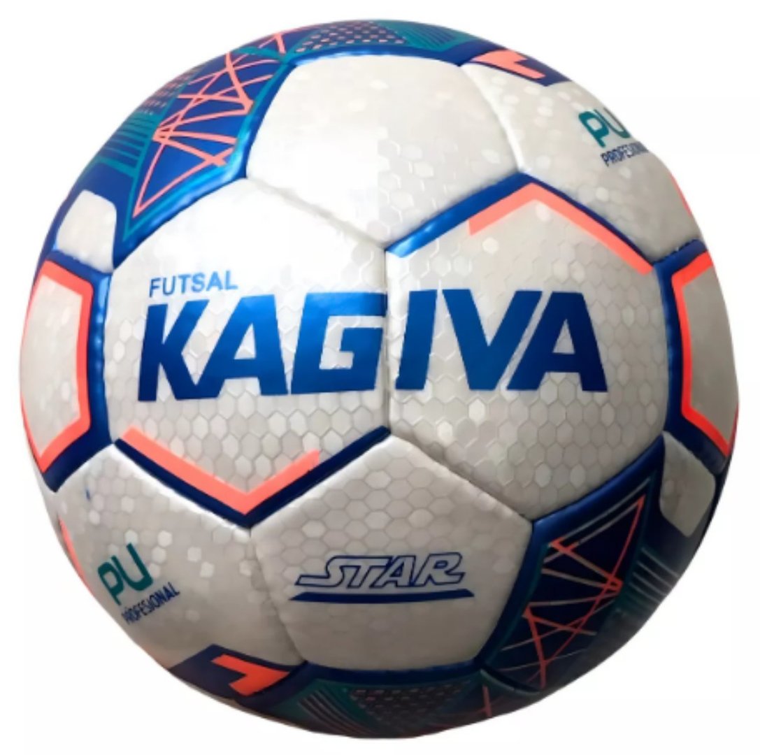 Pelota De Futsal N°3 -- Kagiva  -- Star - Cosida Mano - Pu-