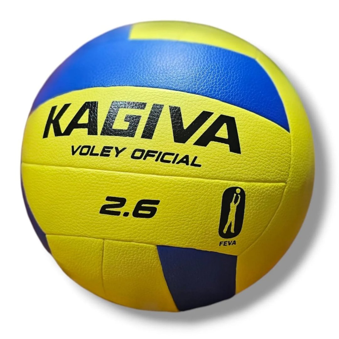 Pelota De Voley - Kagiva - 2.6 - Pvc - Termofusionada Soft