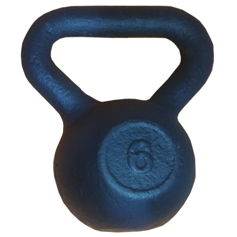 Pesa Rusa / Kettlebell  Metalica Pintada   6 Kg