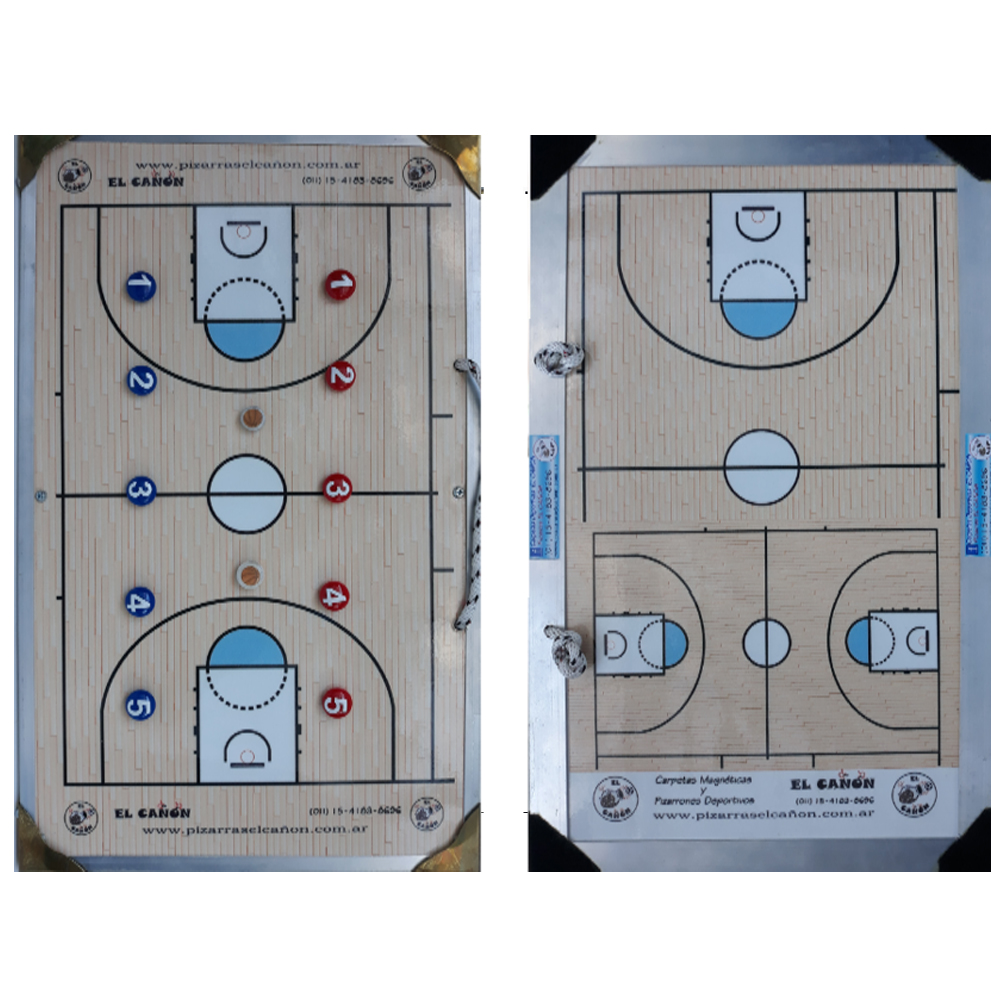 Pizarra Magnetica De 50 X 30 Cm - Basquet