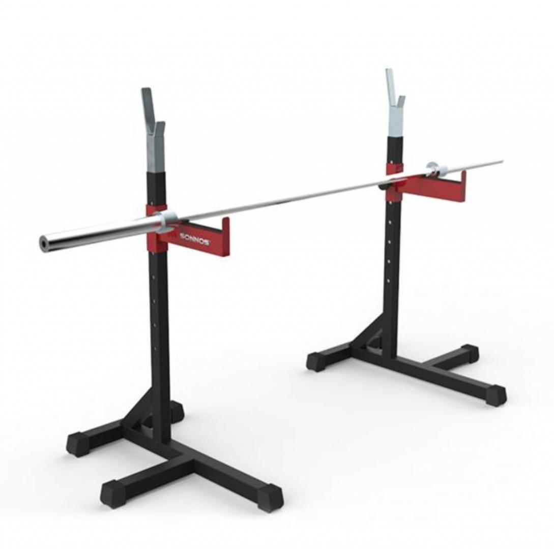 Soporte X Par De Sentadillas P/campo Regulable 1.1reg. 1,10 A 1,80mts-con Asistencia - X Par-sonnos