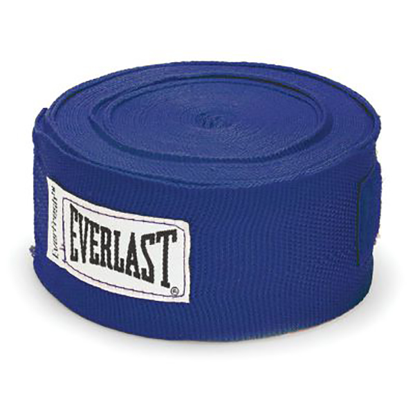 Venda De Boxeo Everlast Con Pasa Dedo Y Abrojo 5 Cm. X 4,5 Mts.  180 El Par. (4456)  